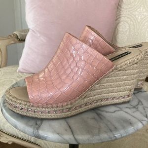 Karl Lagerfeld platform wedge